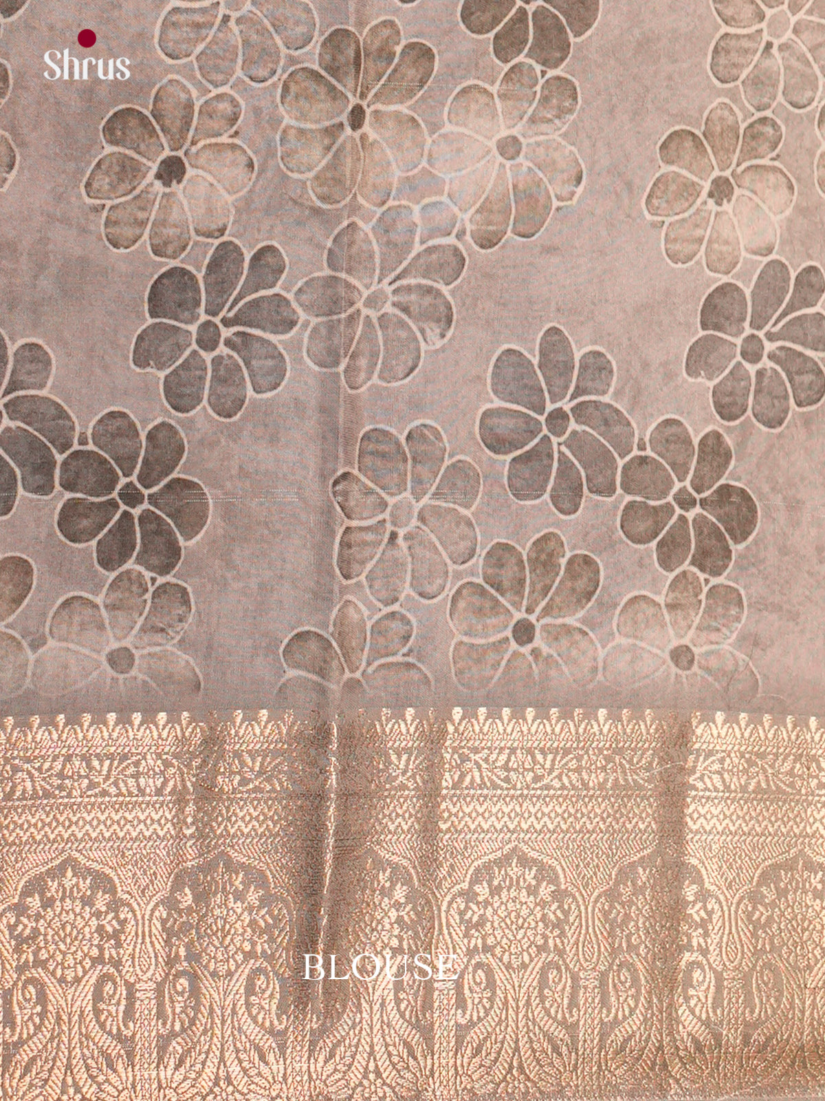 DAS22316 - Chennur-Print Saree - Shop on Shrus.com