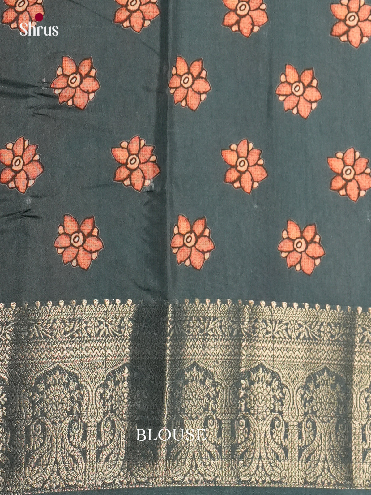 DAS22319 - Chennur-Print Saree - Shop on Shrus.com