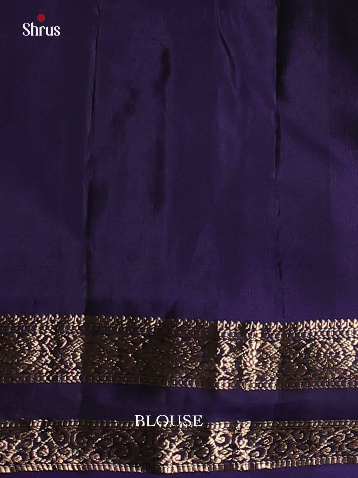 Maroon & Blue - Softsilk-halfpure Saree - Shop on Shrus.com