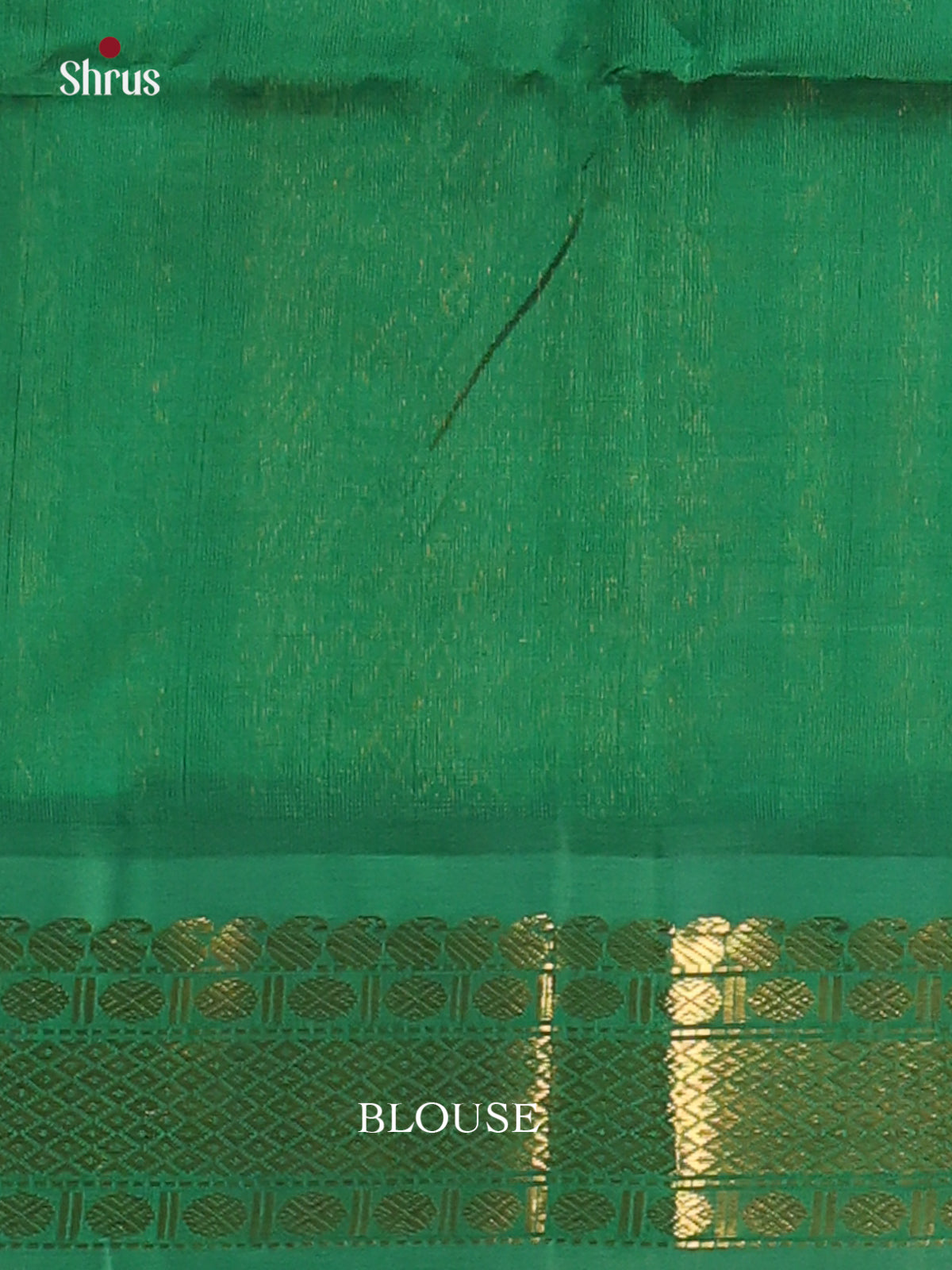 Yellow & Green- Silk Cotton Saree - Shop on Shrus.com