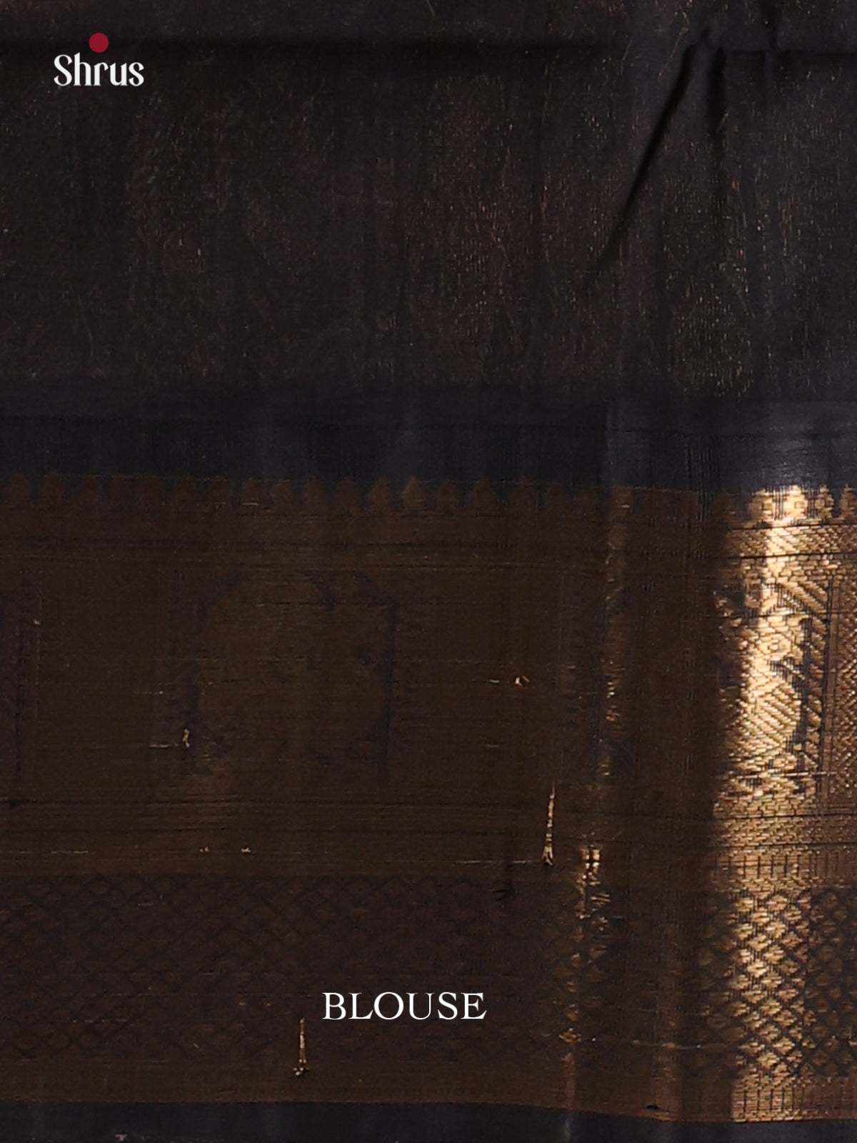 Red & Black - Silk Cotton Saree - Shop on Shrus.com