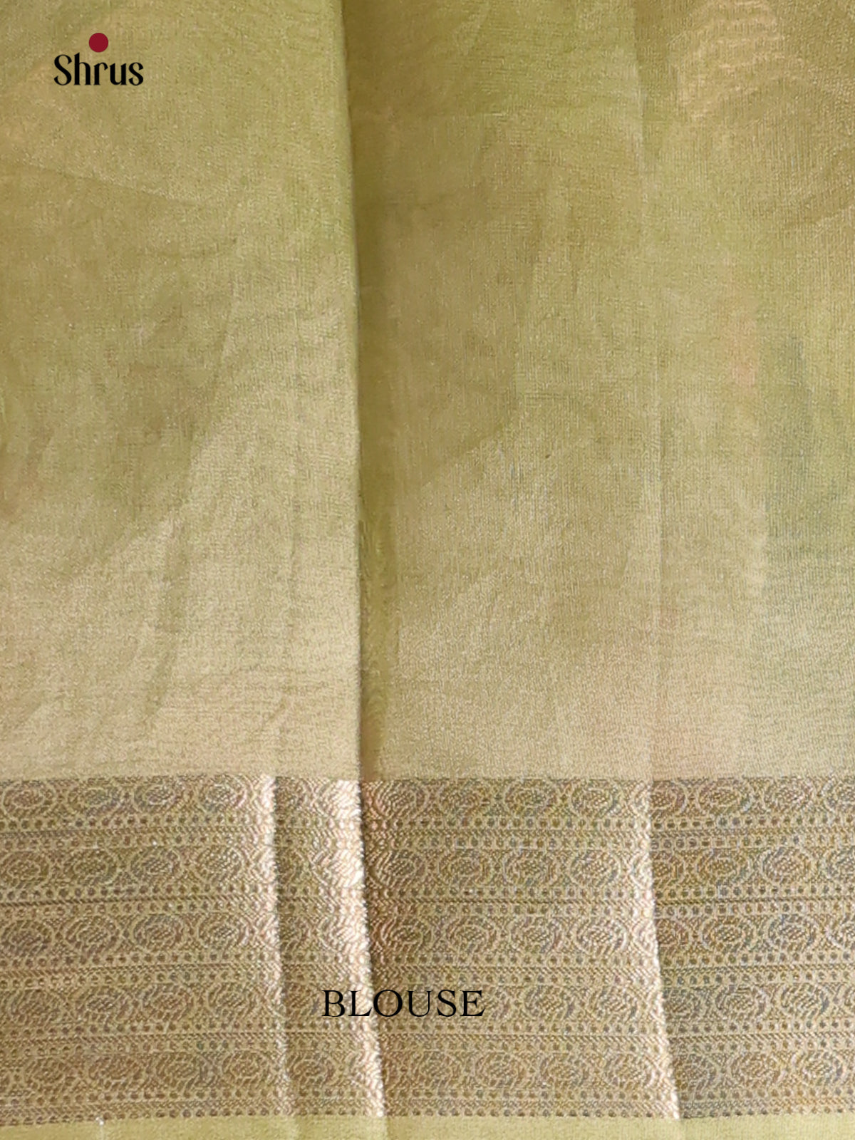 Green - Semi Tissue Saree - Shop on Shrus.com
