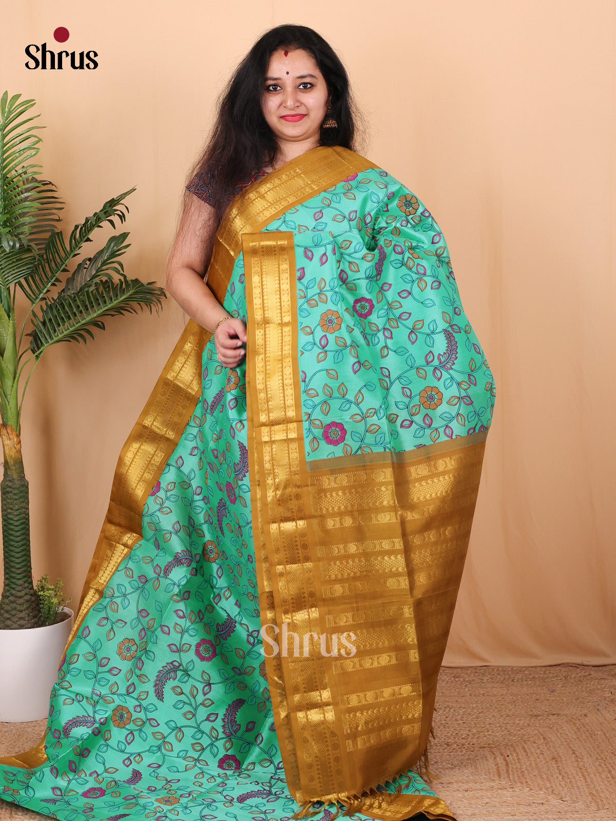 DAS24003 - Hindolam Saree - Shop on Shrus.com