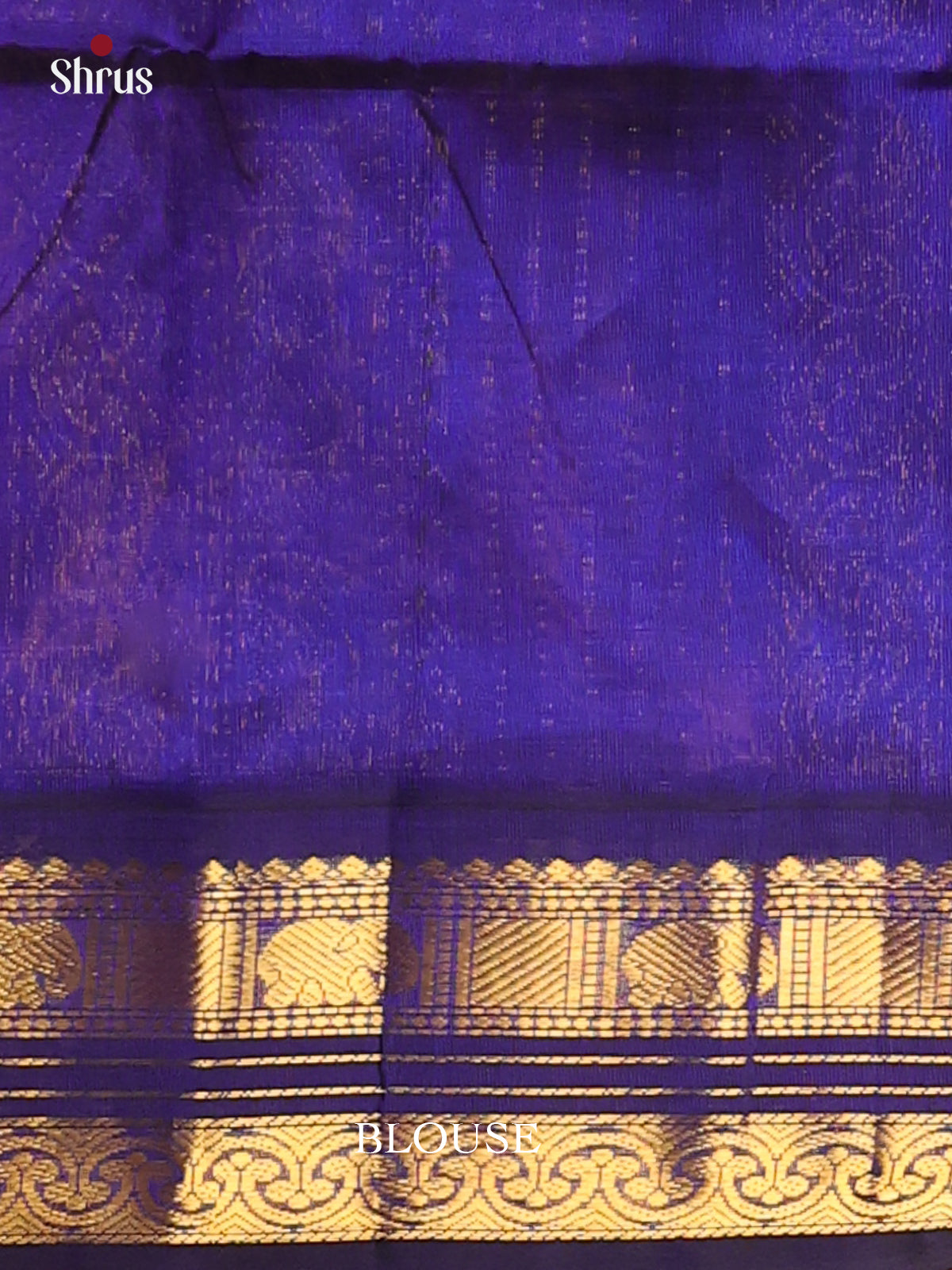 Pink & Blue - Hindolam Saree - Shop on Shrus.com