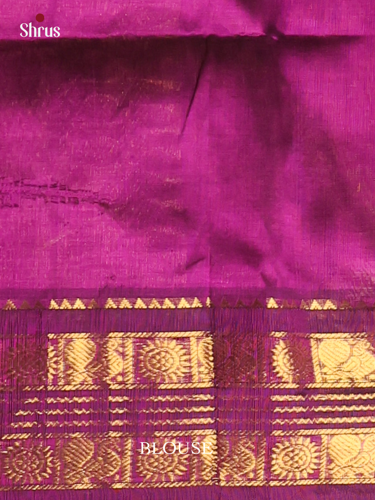 Beige & Purple - Hindolam Saree - Shop on Shrus.com