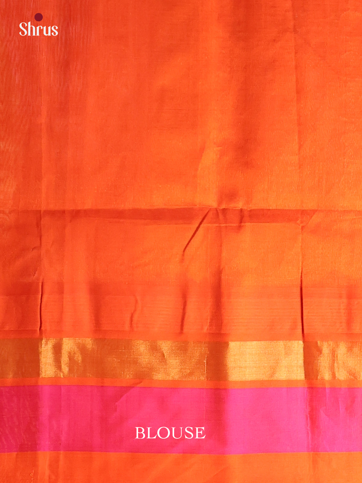 Pastel Green & Orange - Hindolam Saree - Shop on Shrus.com