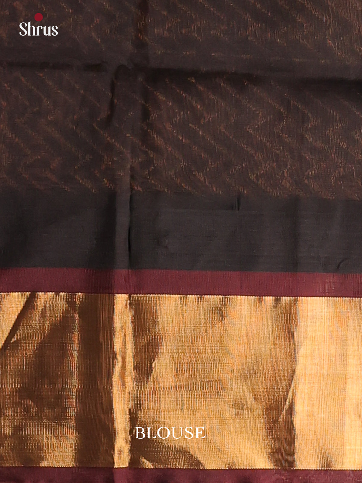 Orange & Brown - Hindolam Saree - Shop on Shrus.com