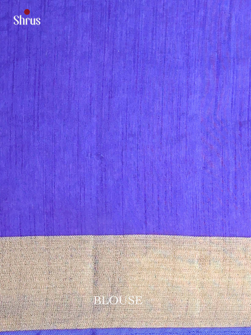 double Shaded Green & Blue - Semi Patola Saree - Shop on Shrus.com