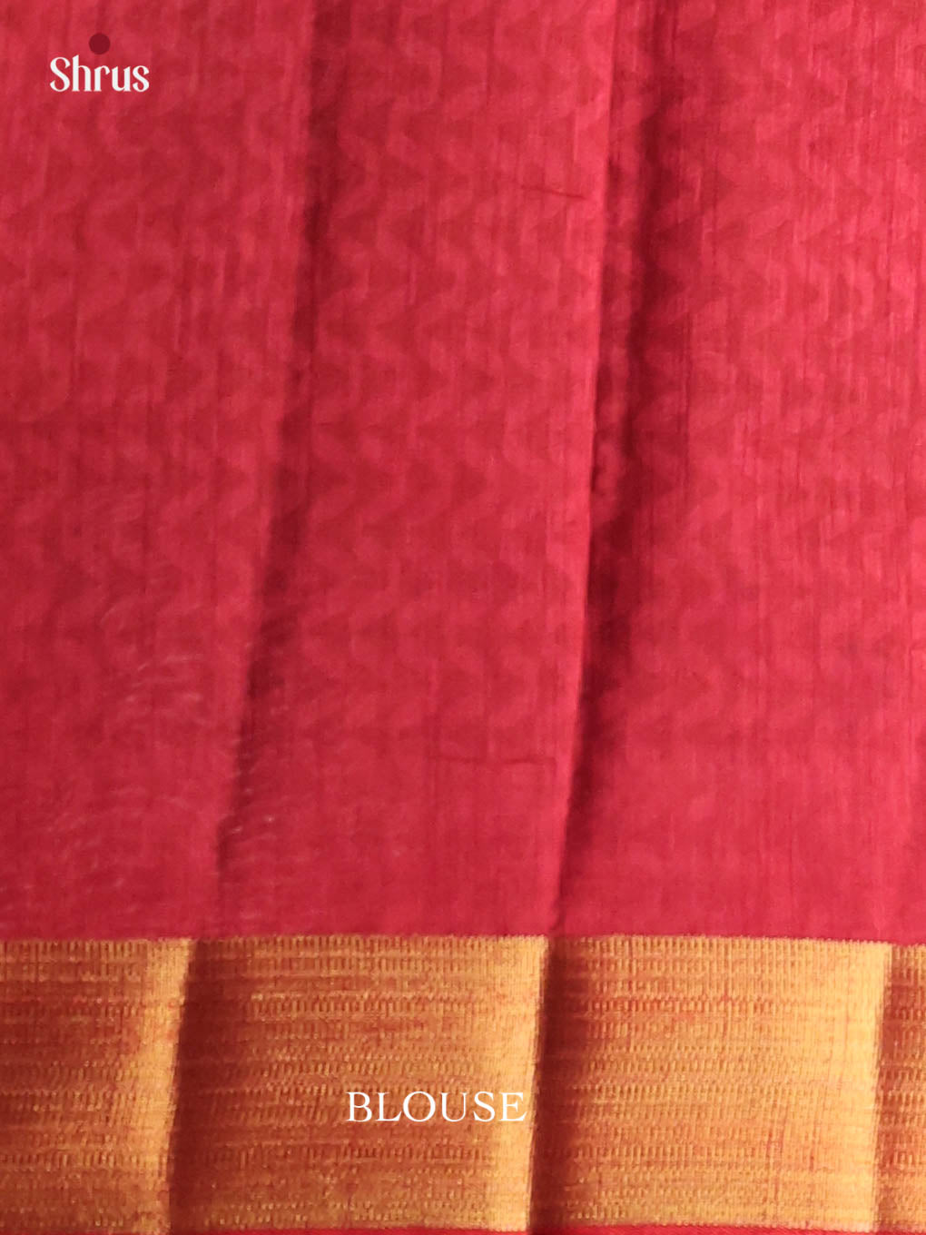 Brown & Red - Semi Patola Saree - Shop on Shrus.com