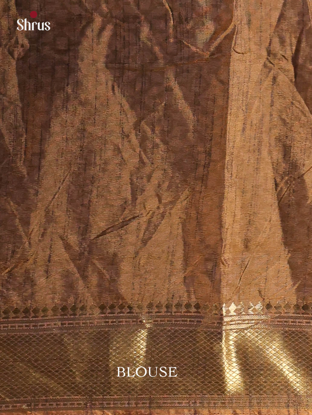 Mustard & Army Green - Semi Patola Saree - Shop on Shrus.com
