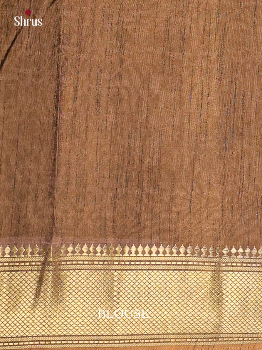 Mustard & Army Green - Semi Patola Saree - Shop on Shrus.com