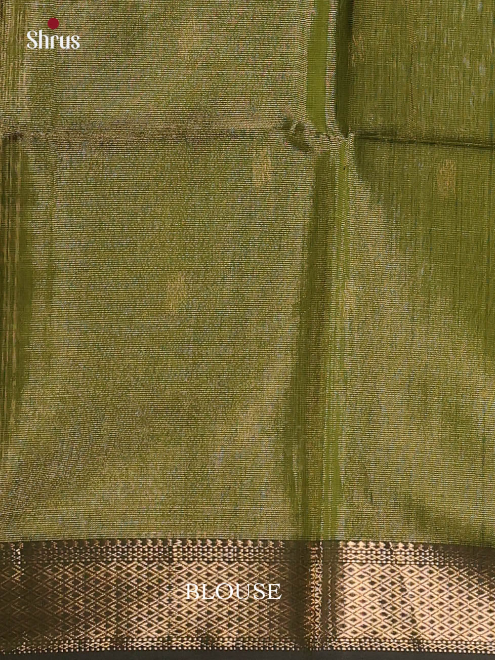 Green & Black - Maheshwari silkcotton Saree - Shop on Shrus.com