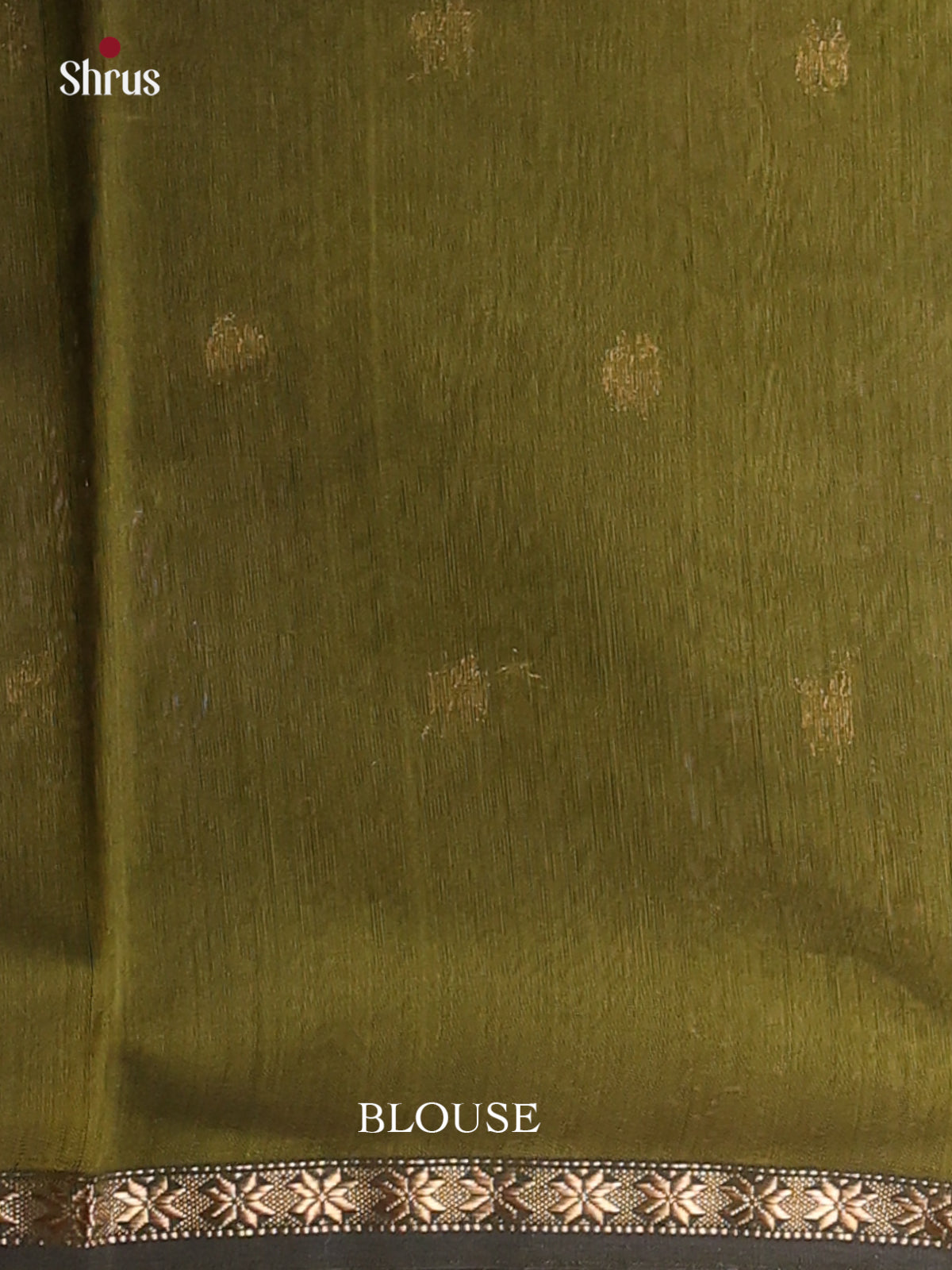 Green(single Tone) - Maheshwari silkcotton Saree - Shop on Shrus.com