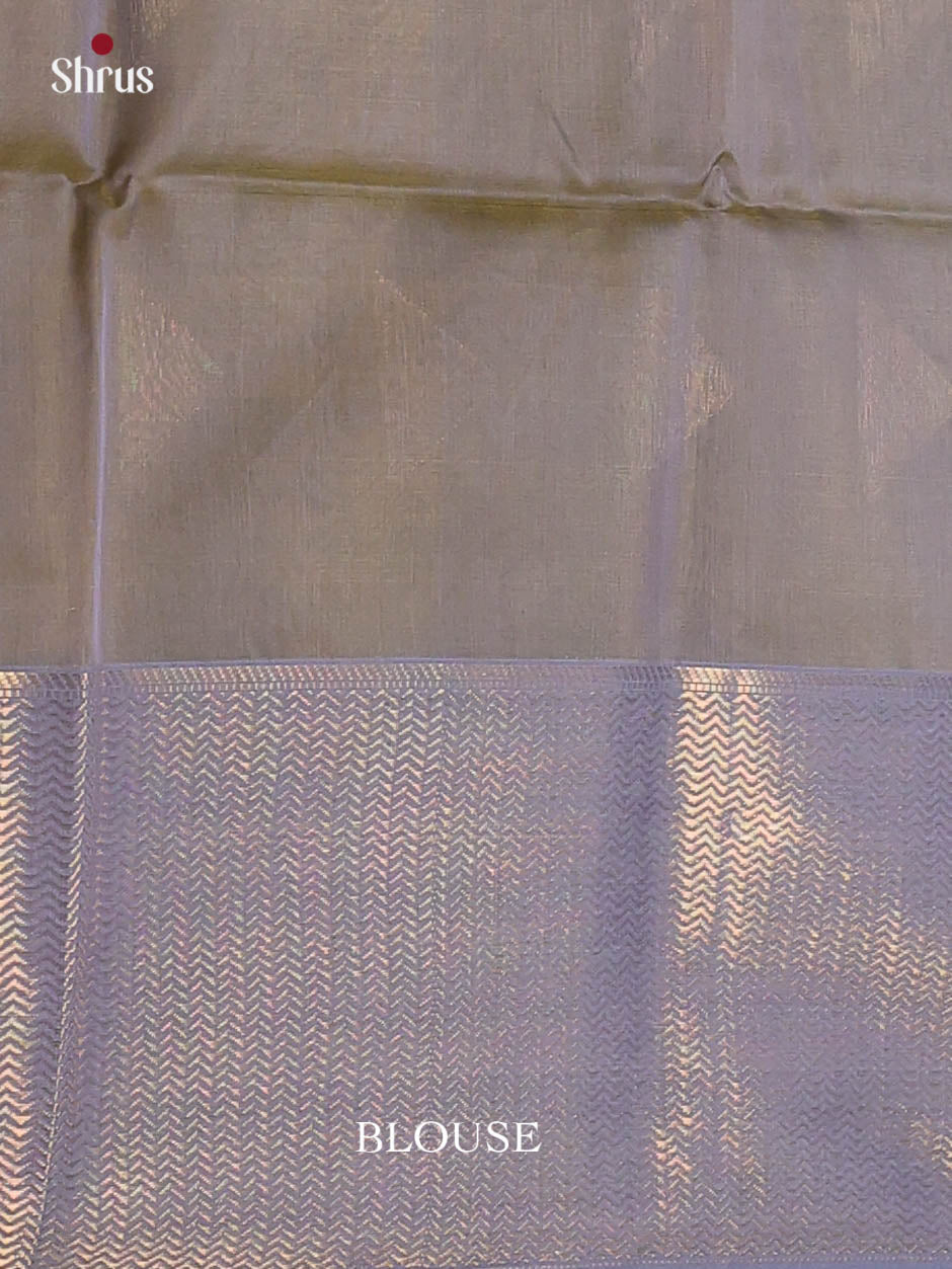 Green & Grey - Maheshwari silkcotton Saree - Shop on Shrus.com
