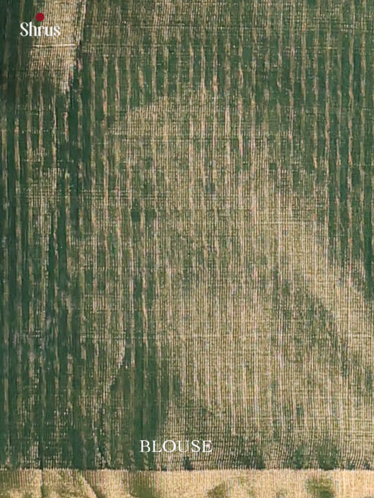 Green(Single tone) - Maheshwari silkcotton Saree - Shop on Shrus.com