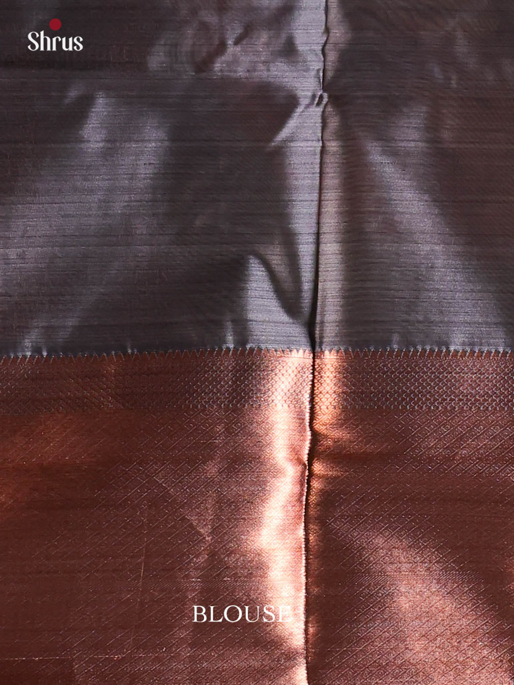 Blue & Maroon - Kanchipuram-halfpure Saree - Shop on Shrus.com