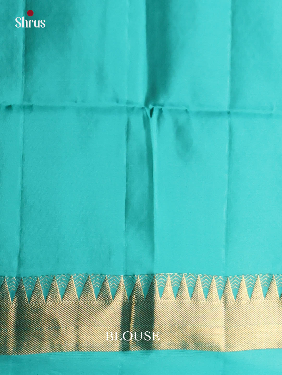 Pista Green & Teal- Softsilk-halfpure Saree - Shop on Shrus.com