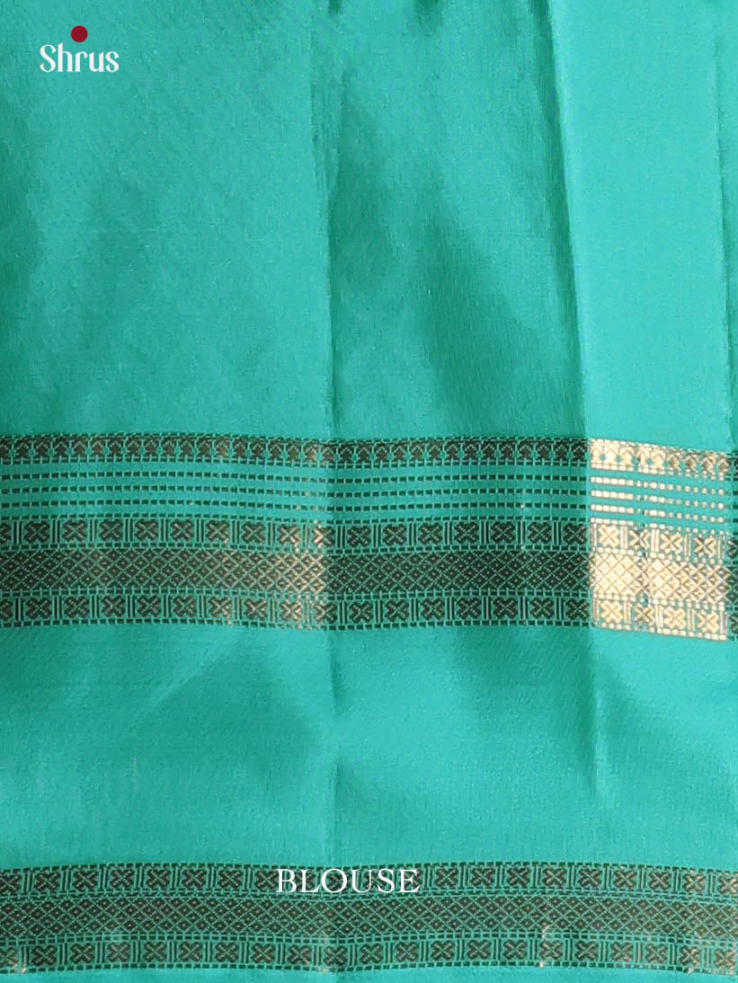 Yellow & Green - Softsilk-halfpure Saree - Shop on Shrus.com