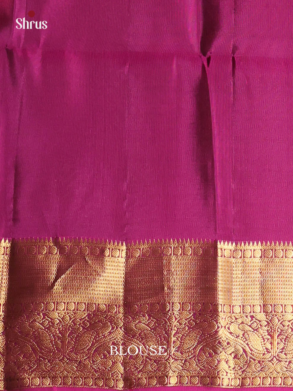 Green & Purple - Softsilk-halfpure Saree - Shop on Shrus.com