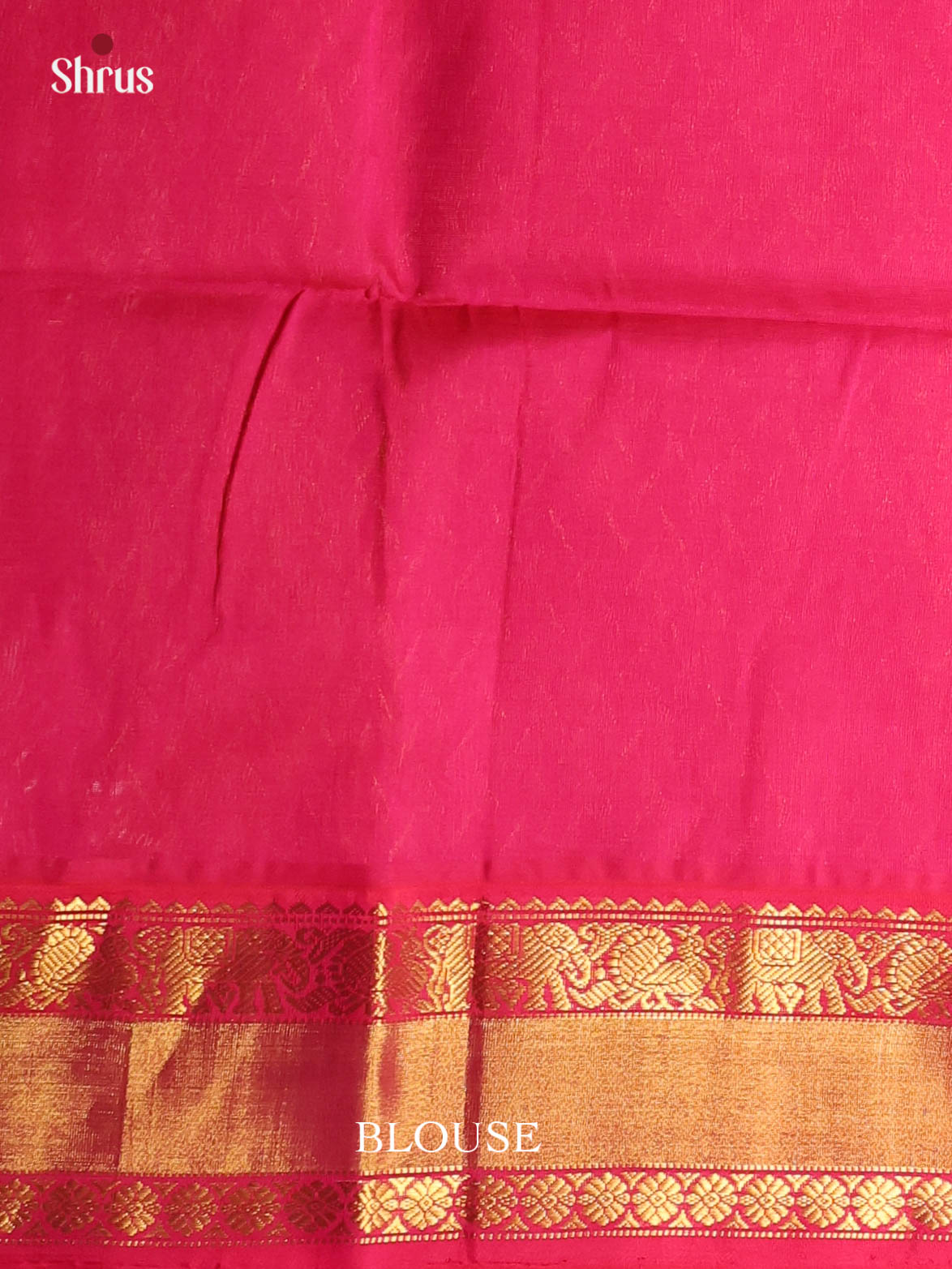 Yellow & Maroon- Silk Cotton Saree - Shop on Shrus.com