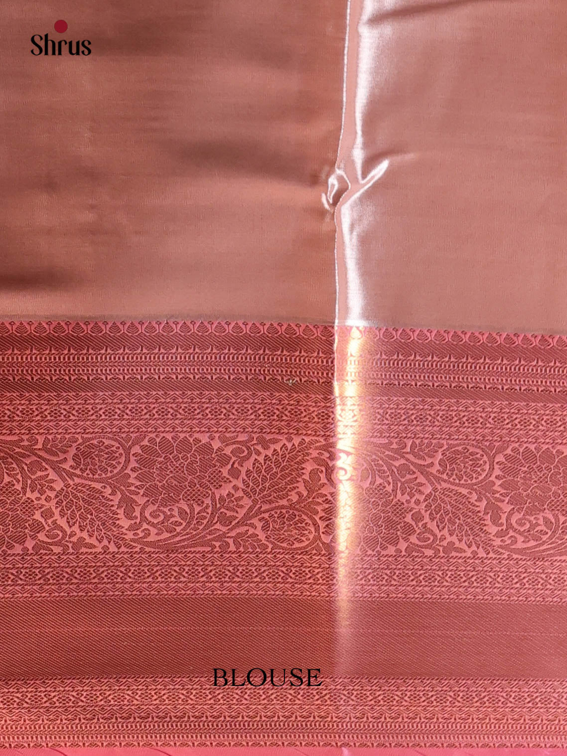 Blue & Pink - Kanchipuram-halfpure Saree - Shop on Shrus.com