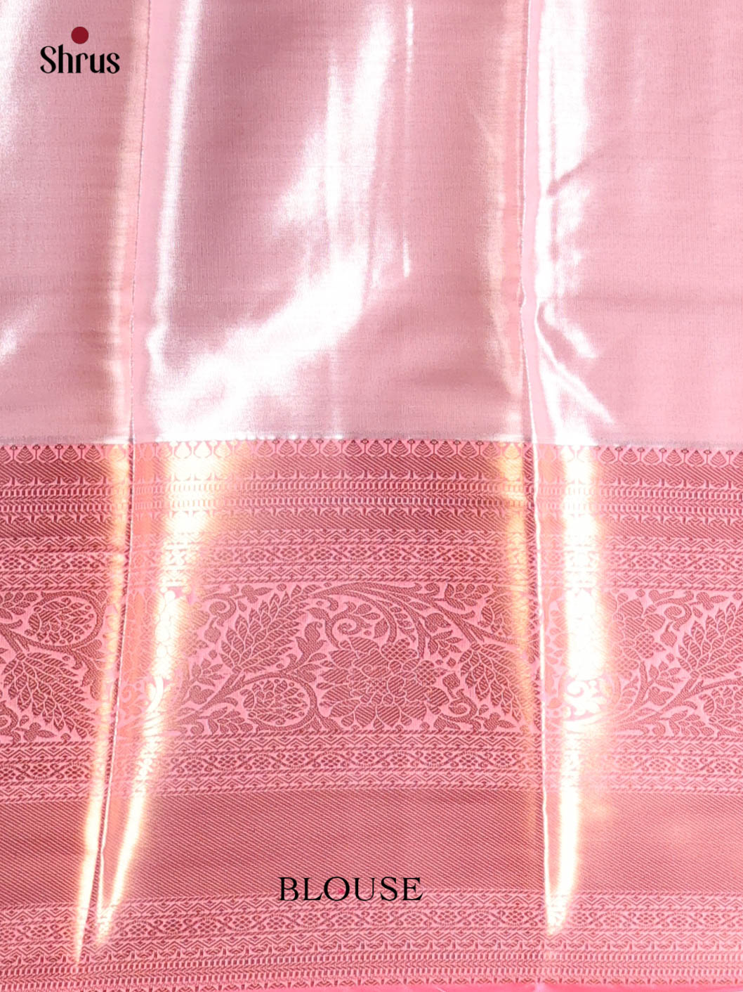 Green & Pink - Kanchipuram-halfpure Saree - Shop on Shrus.com