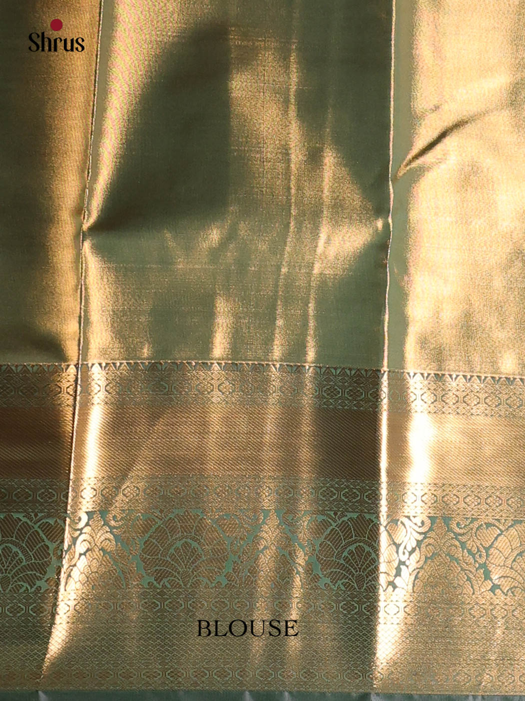 Pink & Green - Kanchipuram-halfpure Saree - Shop on Shrus.com