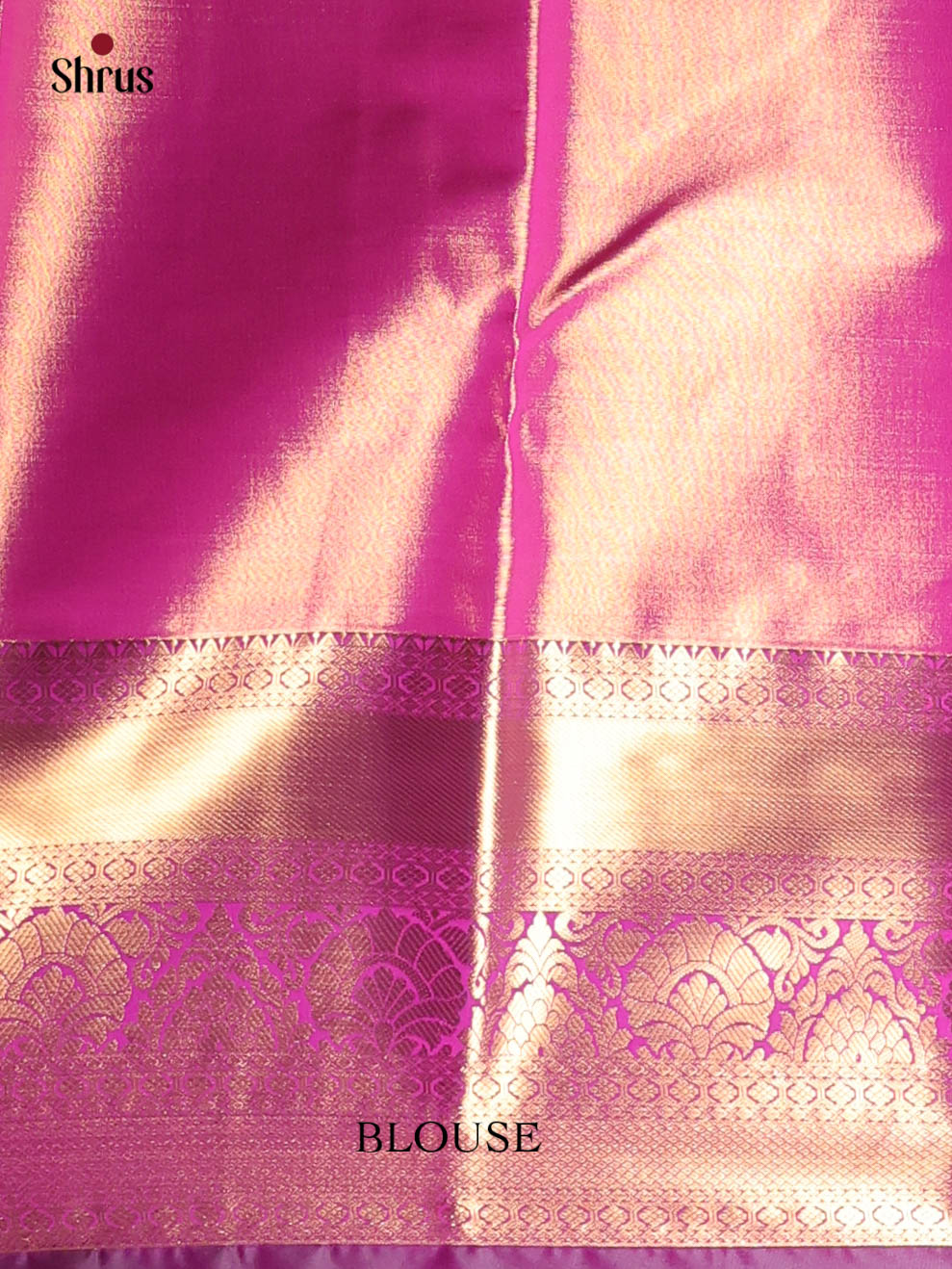 Green & Purple - Kanchipuram-halfpure Saree - Shop on Shrus.com
