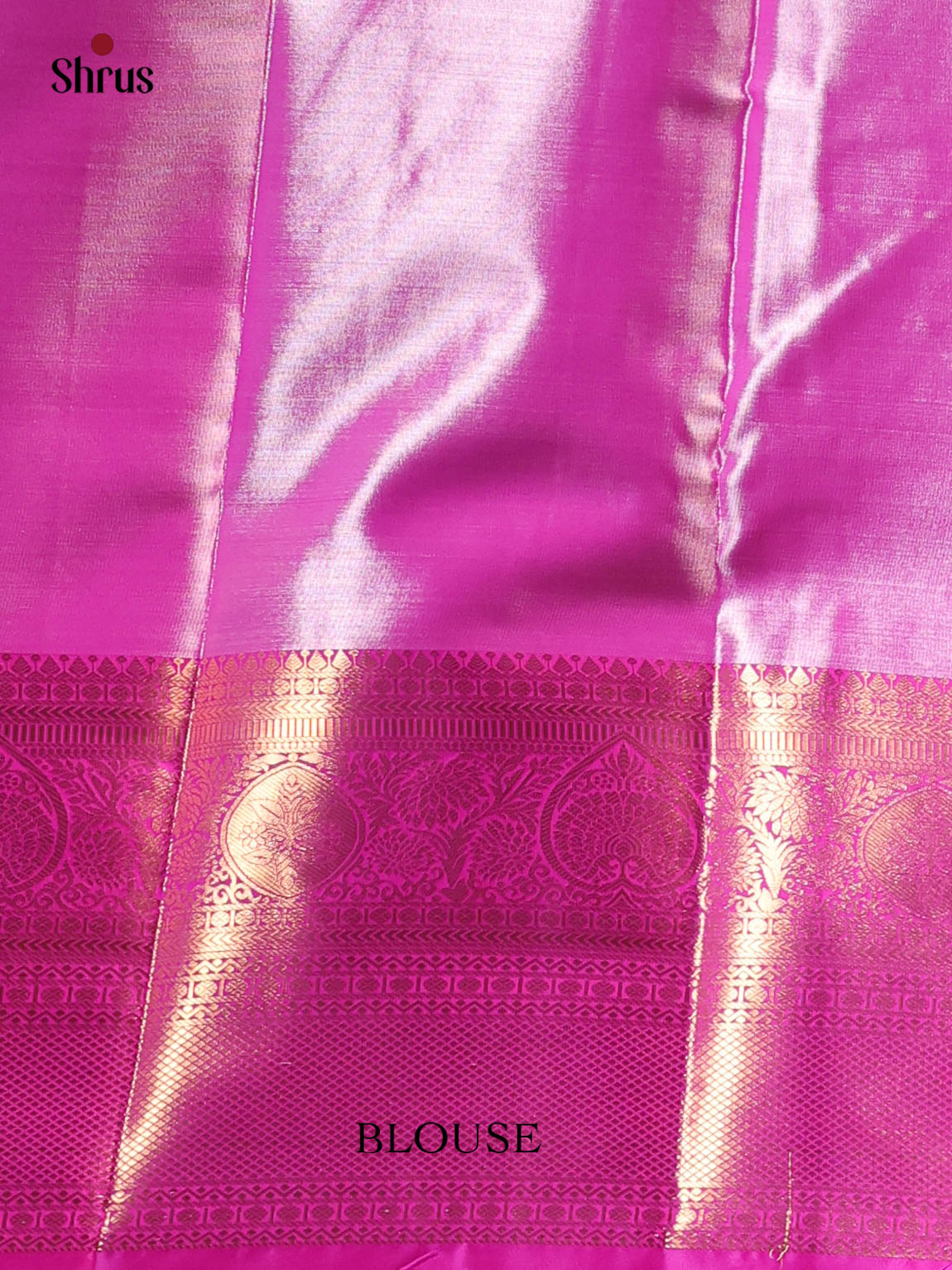 Green & Purple - Kanchipuram-halfpure Saree - Shop on Shrus.com