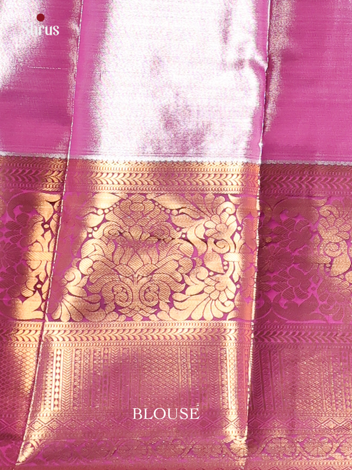 Mint Green & Purple- Kanchipuram-halfpure Saree - Shop on Shrus.com