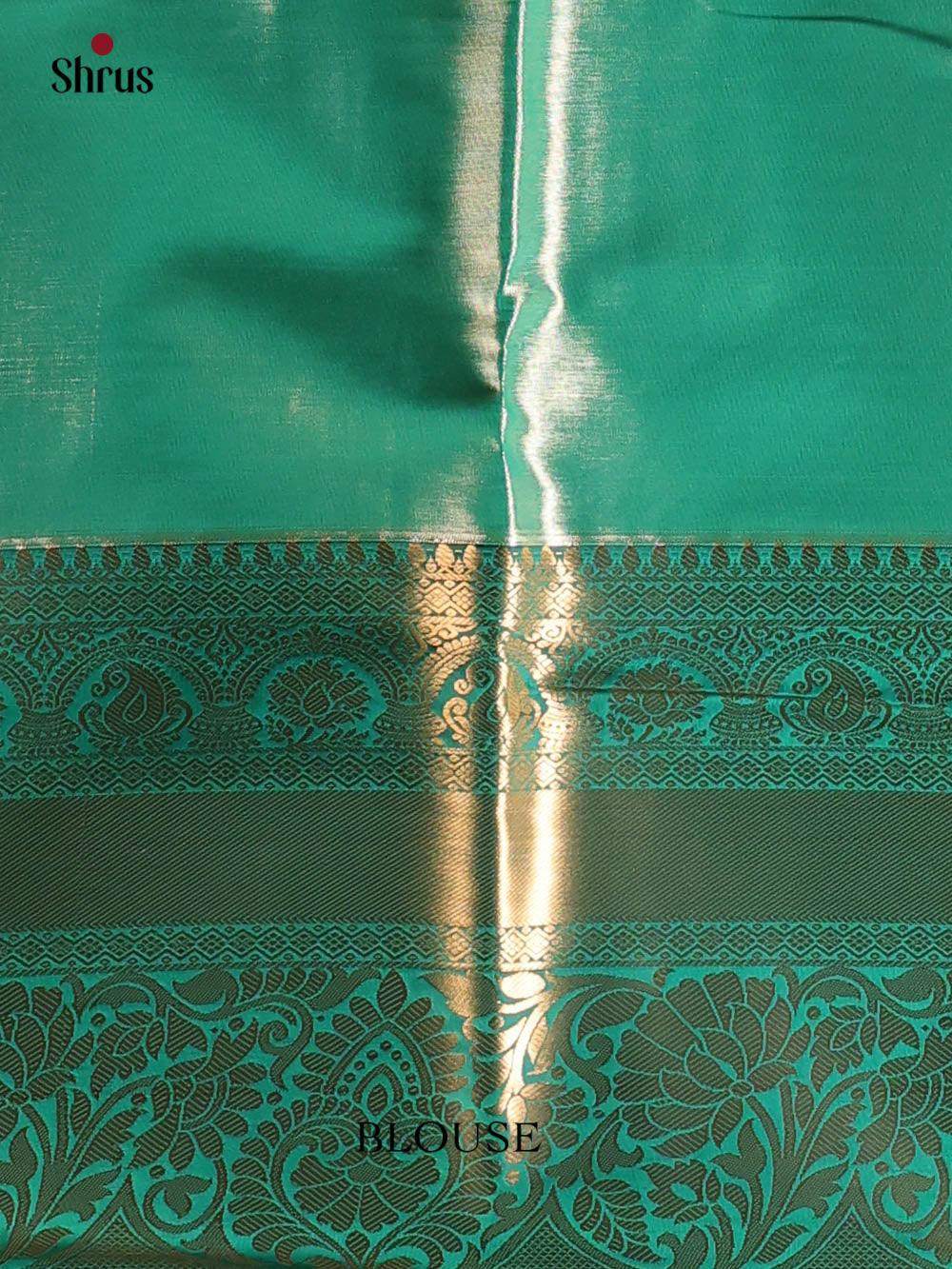 Pink & Green - Kanchipuram-halfpure Saree - Shop on Shrus.com