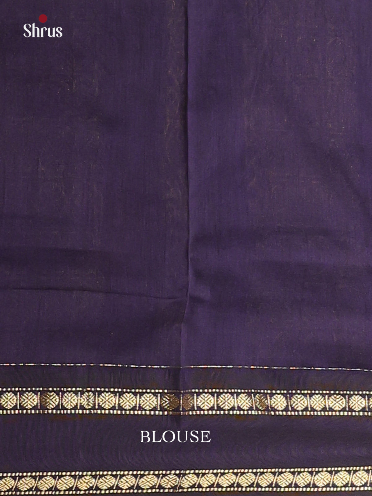 Dark Mustard & Blue - Kalyani Cotton Saree - Shop on Shrus.com