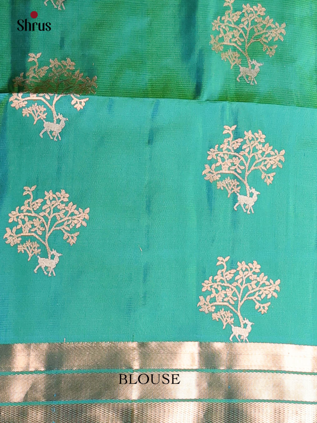 Green(Single Tone) - Soft Silk Saree - Shop on Shrus.com