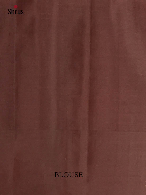 Dusty Brown & Brown - Soft Silk Saree - Shop on Shrus.com