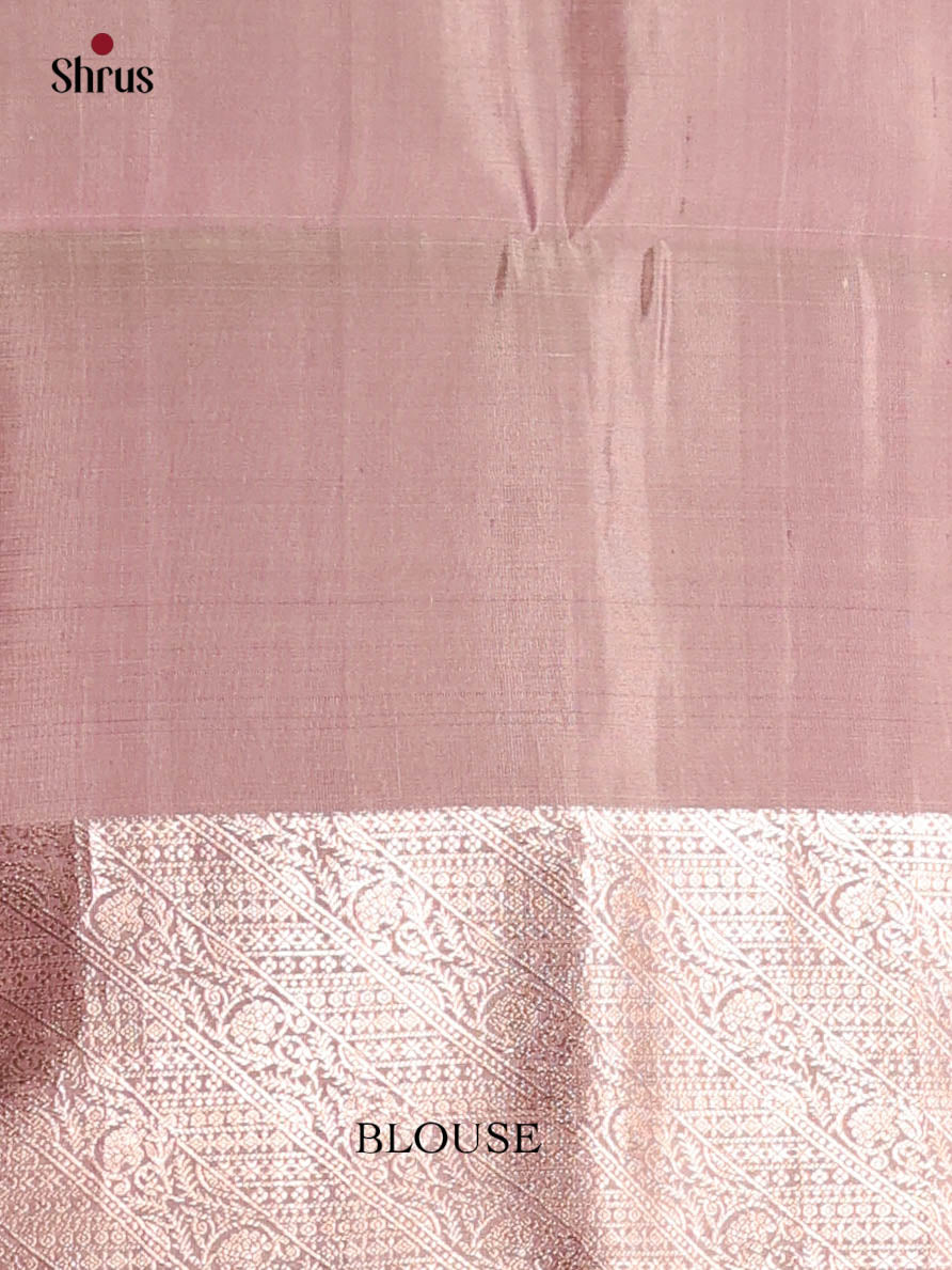 Jamun & Dusty Pink - Soft Silk Saree - Shop on Shrus.com