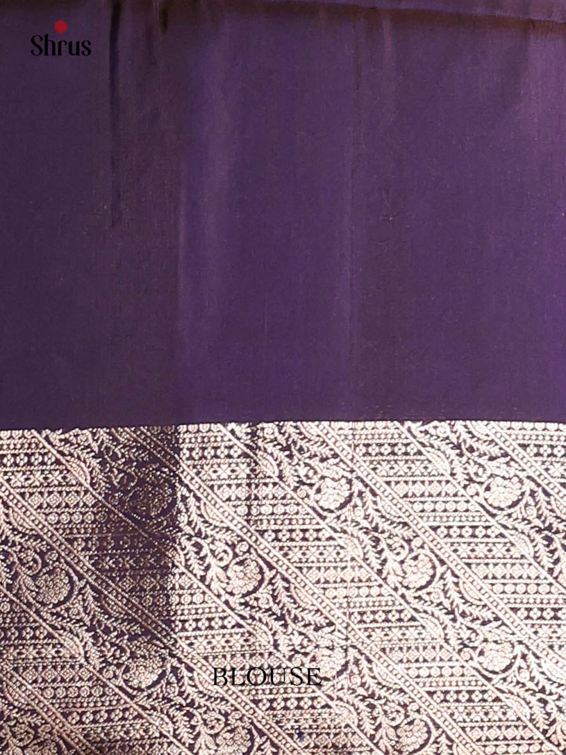 Lavender & Violet  - Soft Silk Saree - Shop on Shrus.com