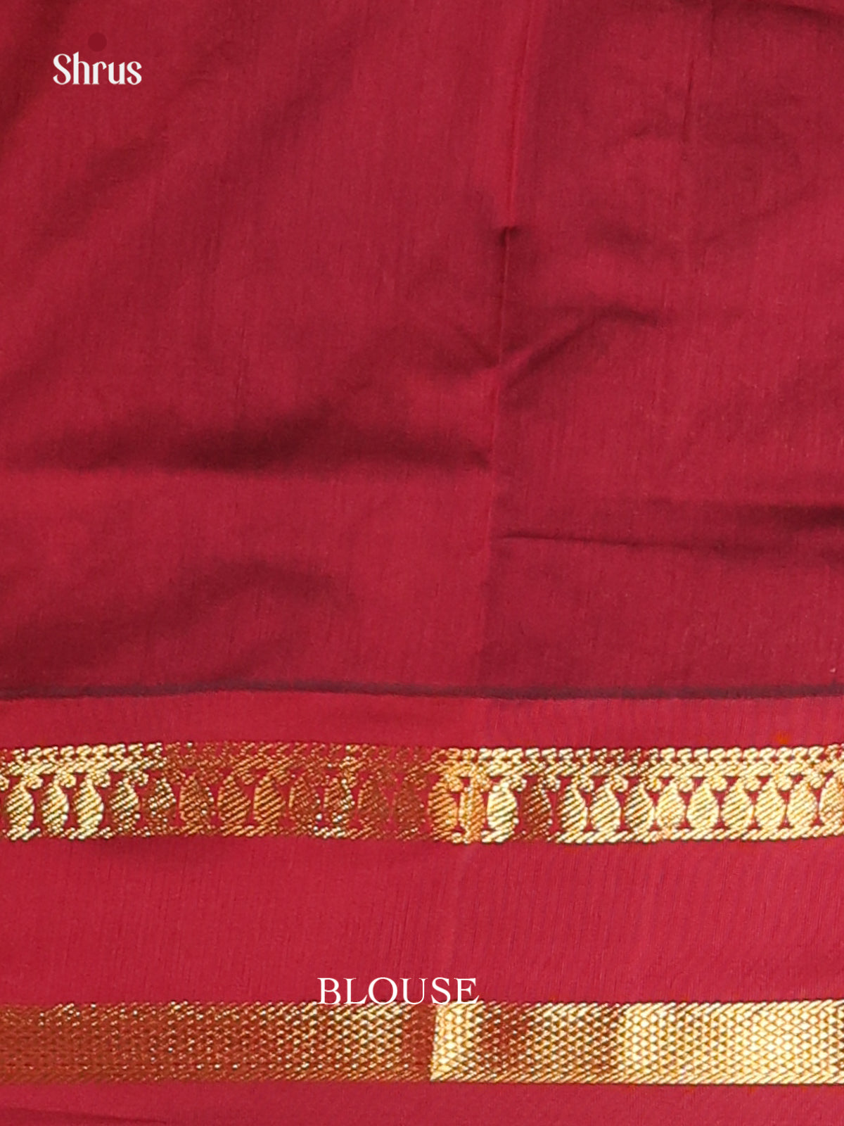 Pastel Green & Maroon - Kalyani Cotton Saree - Shop on Shrus.com