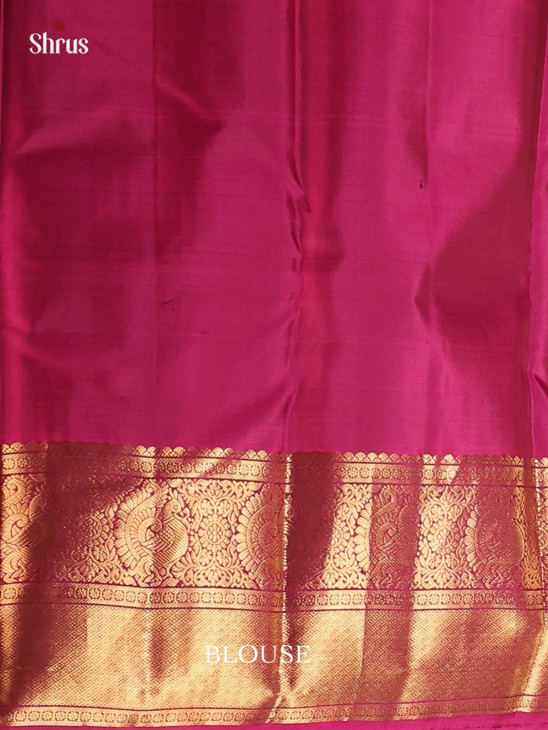 Violet & Wine- Kanchipuram silk Saree - Shop on Shrus.com