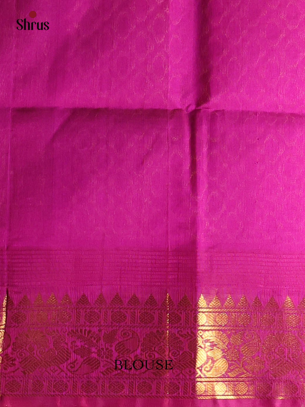 Green & Majenta - Silk Cotton Saree - Shop on Shrus.com