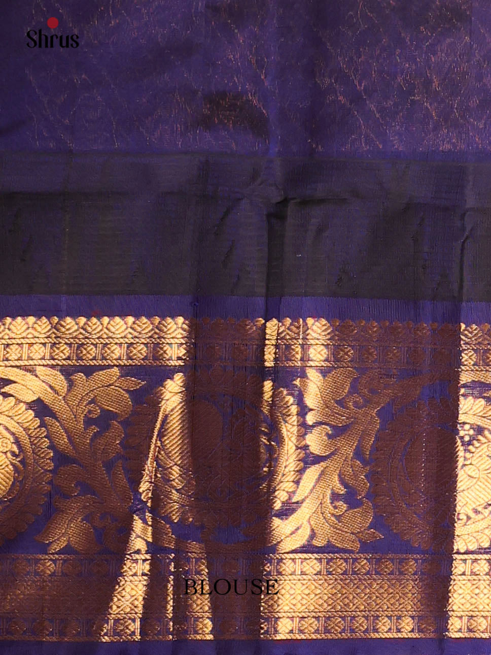 Lite Green & Blue - Silk Cotton Saree - Shop on Shrus.com