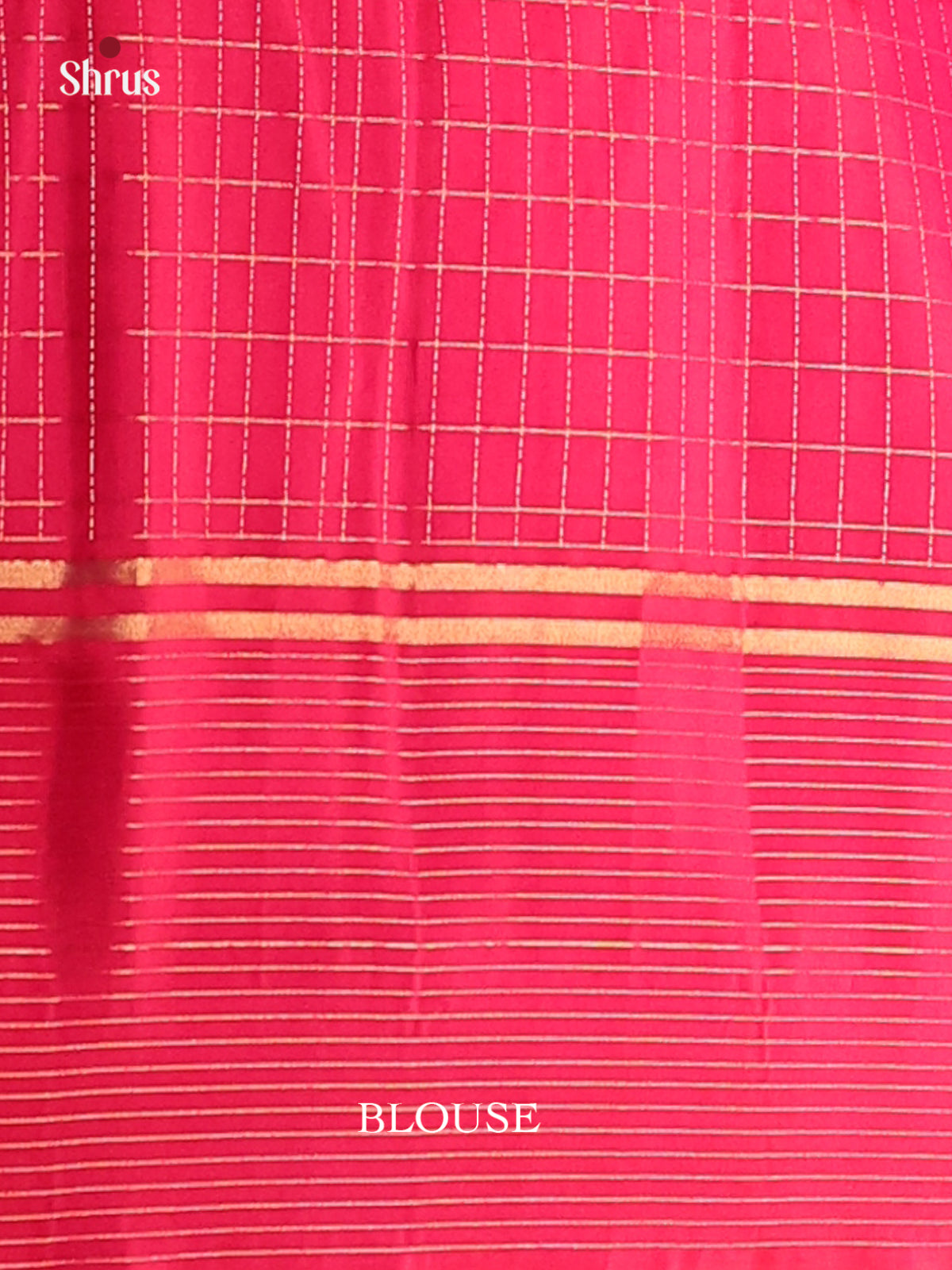 Green & Orangish Pink - Soft Silk Saree - Shop on Shrus.com