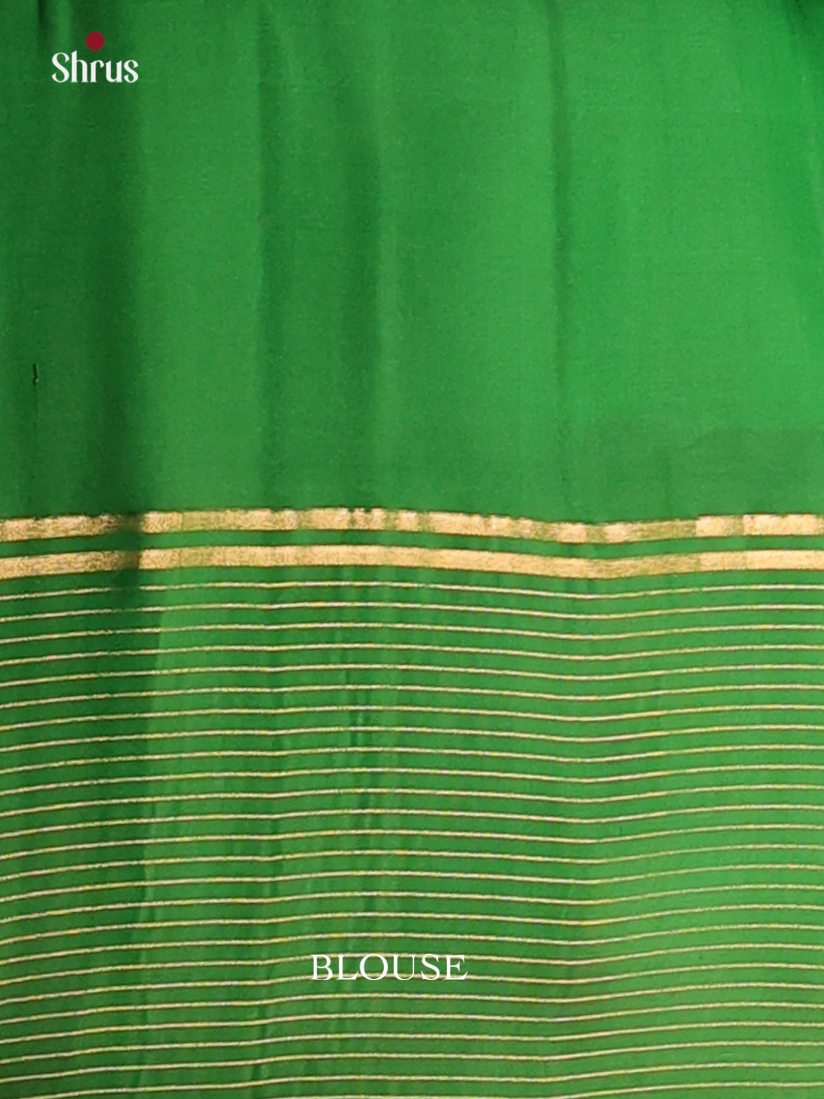 Maroon & Green - Soft Silk Saree - Shop on Shrus.com