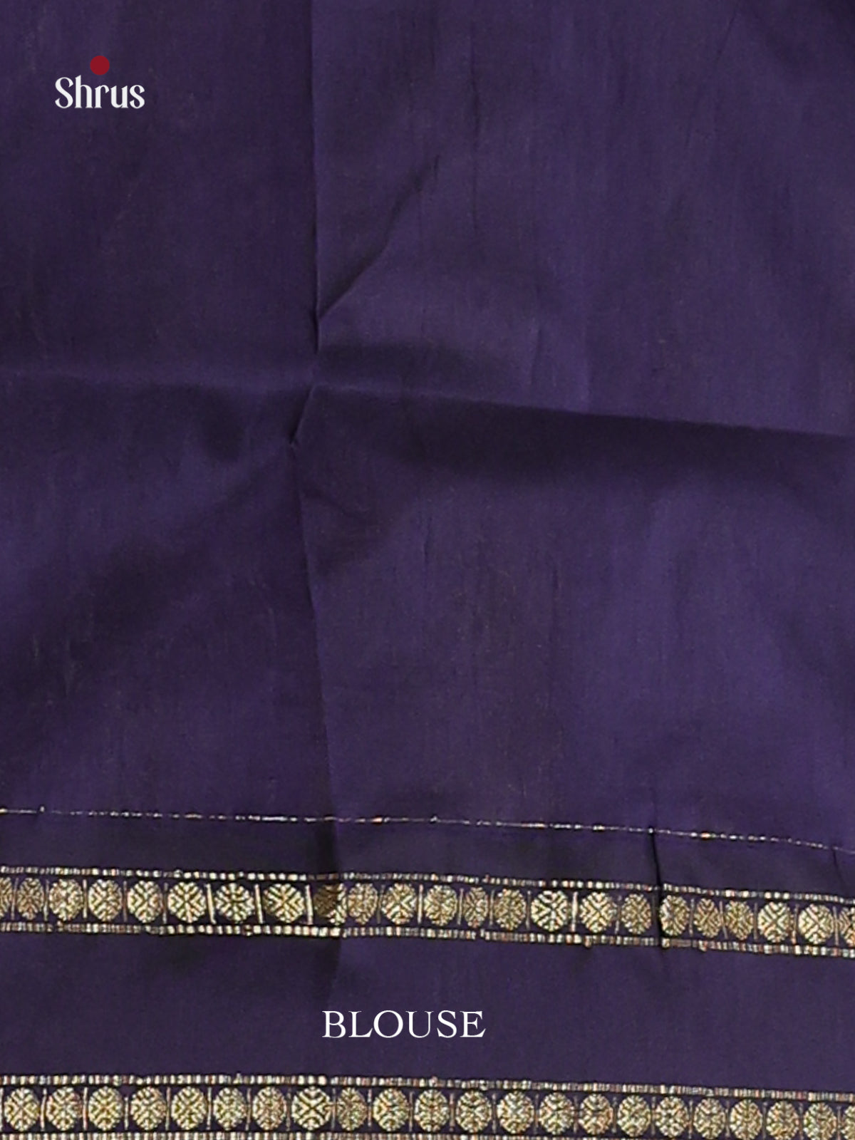 Beige & Blue- Kalyani Cotton Saree - Shop on Shrus.com