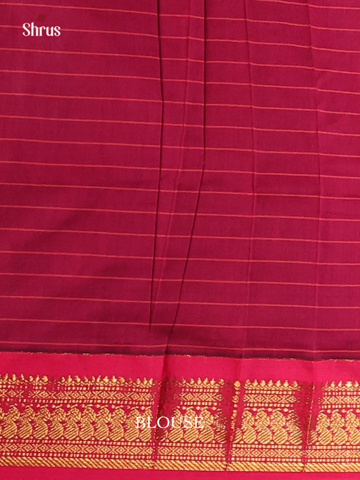 Mustard & Majenta - Kalyani Cotton Saree - Shop on Shrus.com