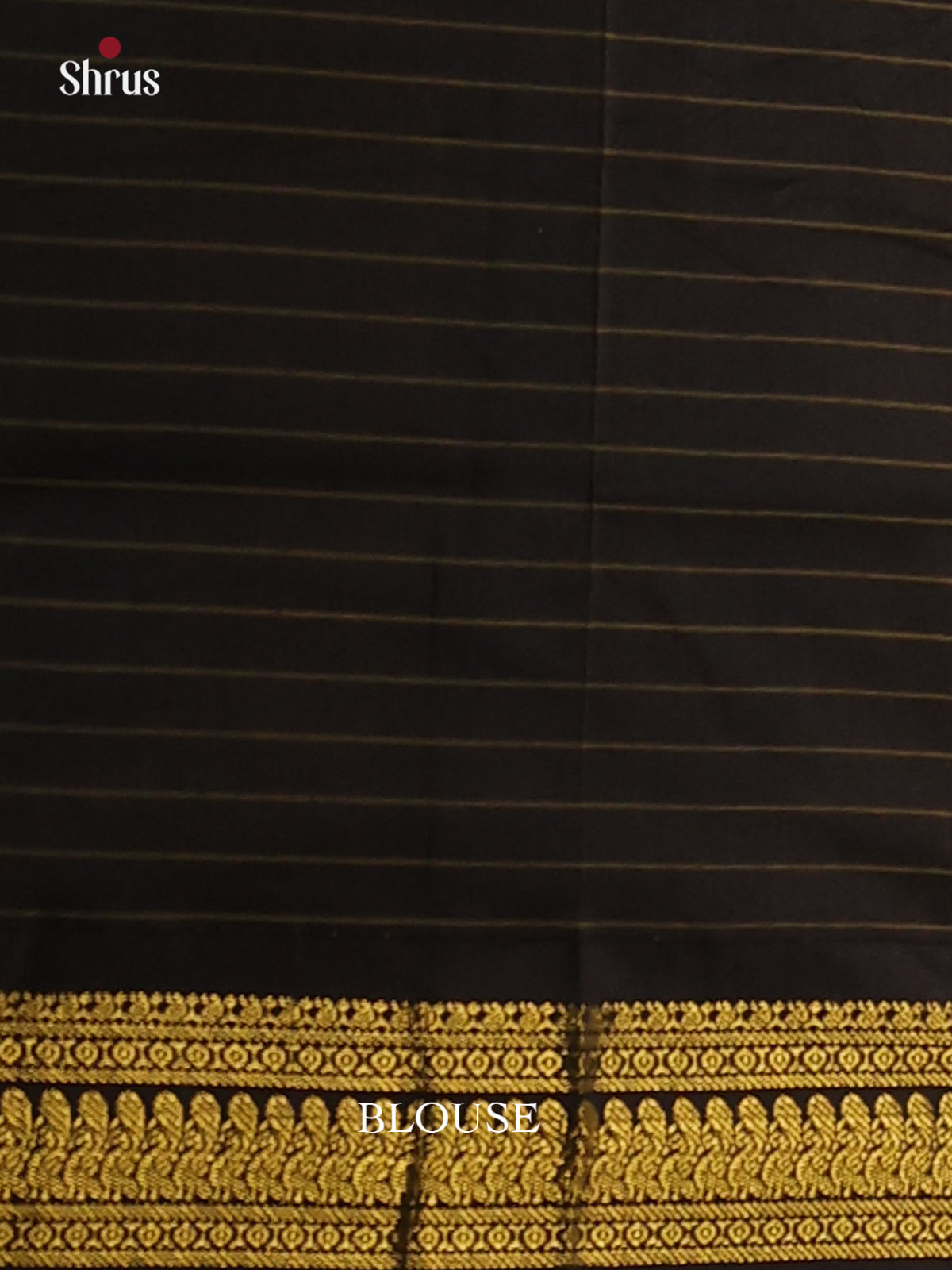 Orange & Black - Kalyani Cotton Saree - Shop on Shrus.com