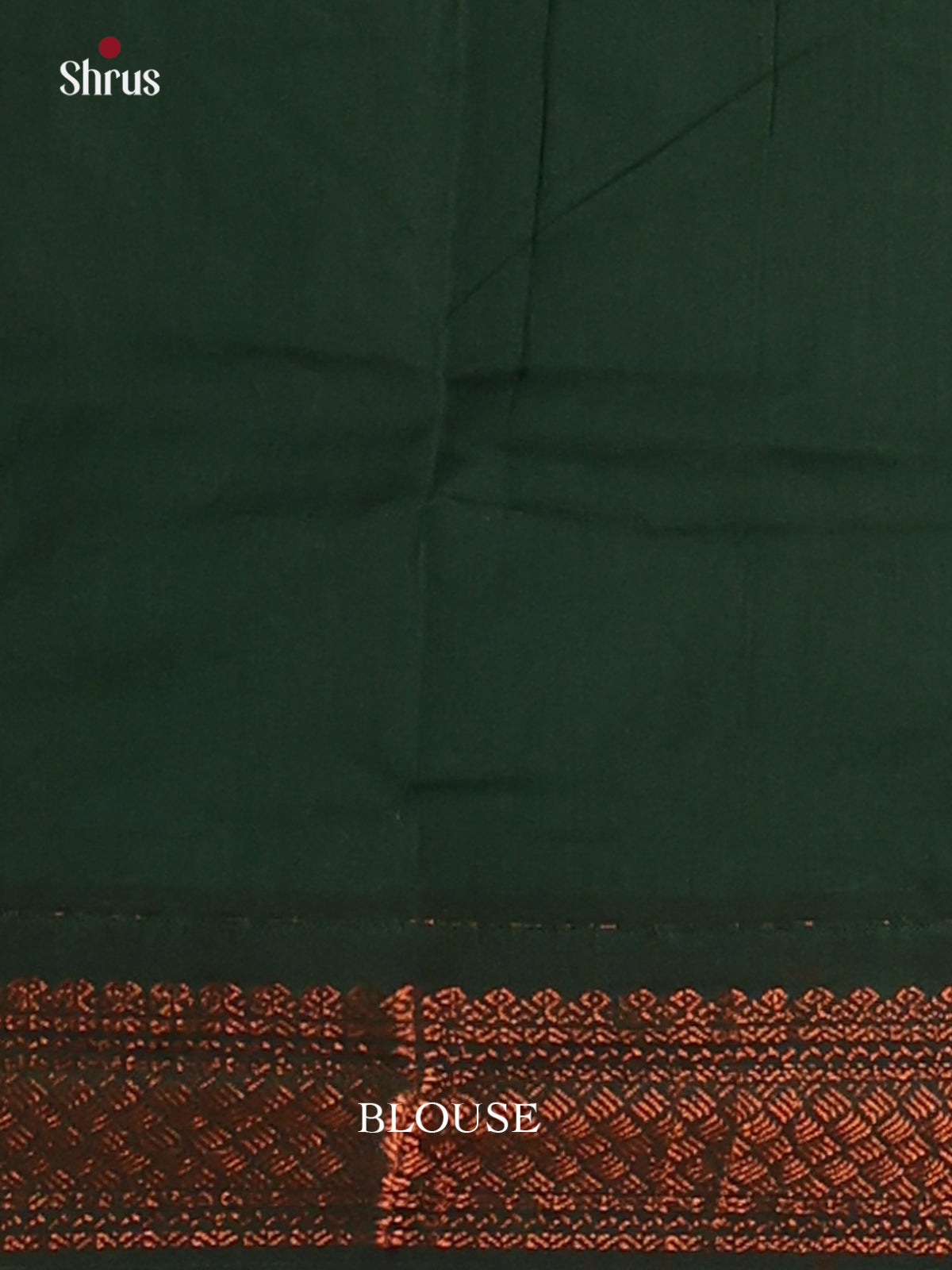 Rust & Green- Kalyani Cotton Saree - Shop on Shrus.com