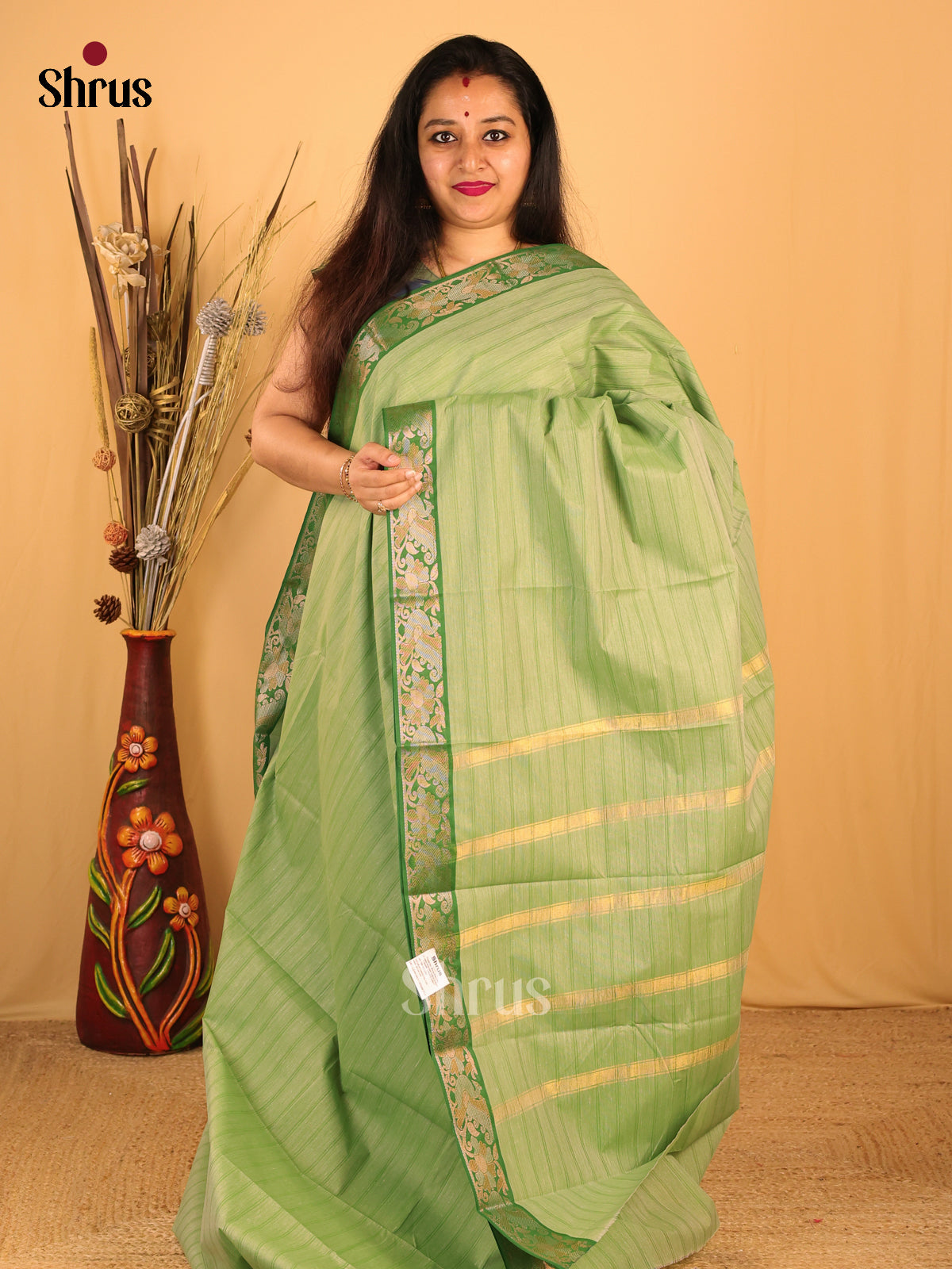 DBS24041- South Cotton Saree - Shop on Shrus.com