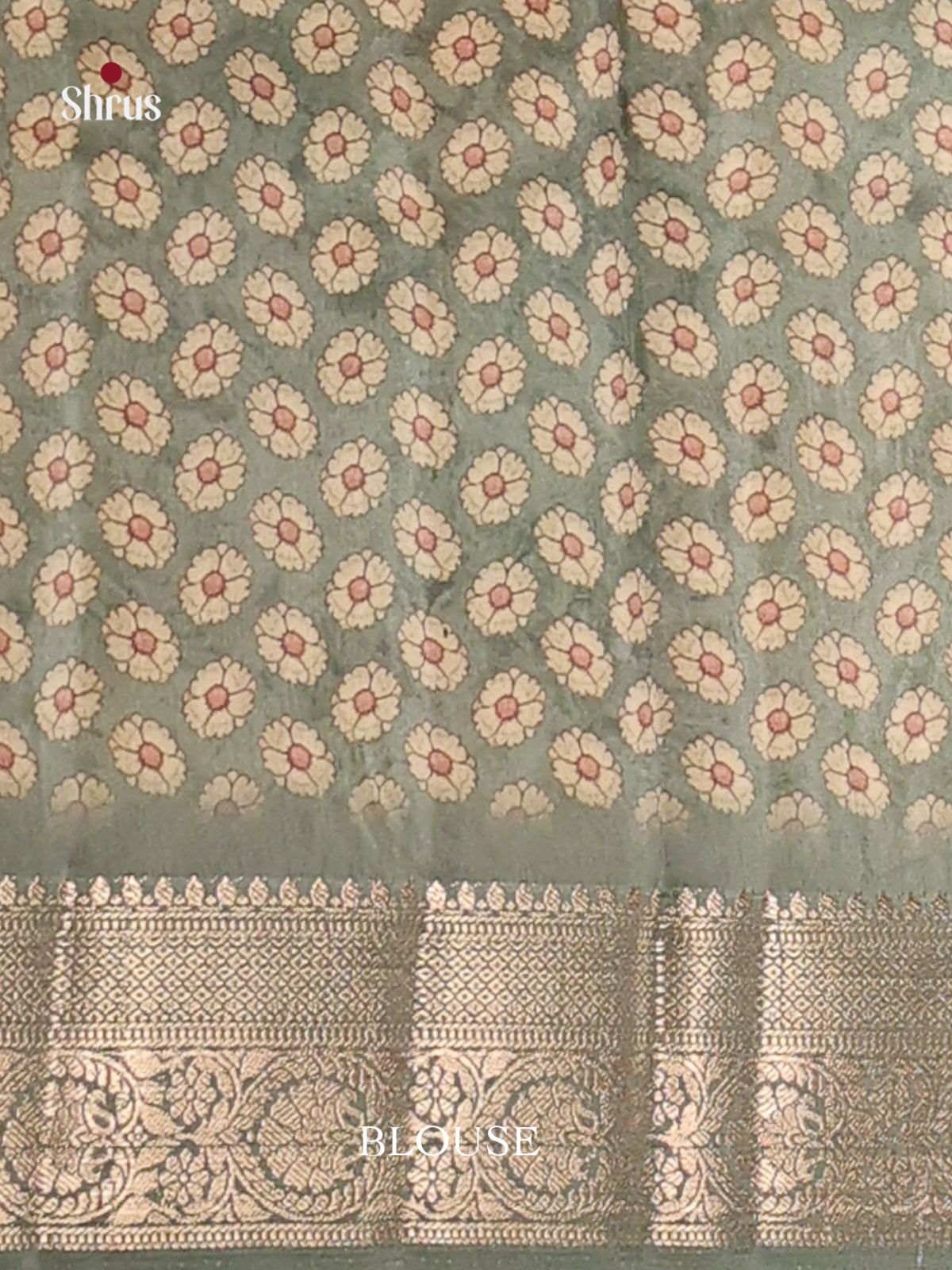 DBS24125 - Chennur-Print Saree - Shop on Shrus.com