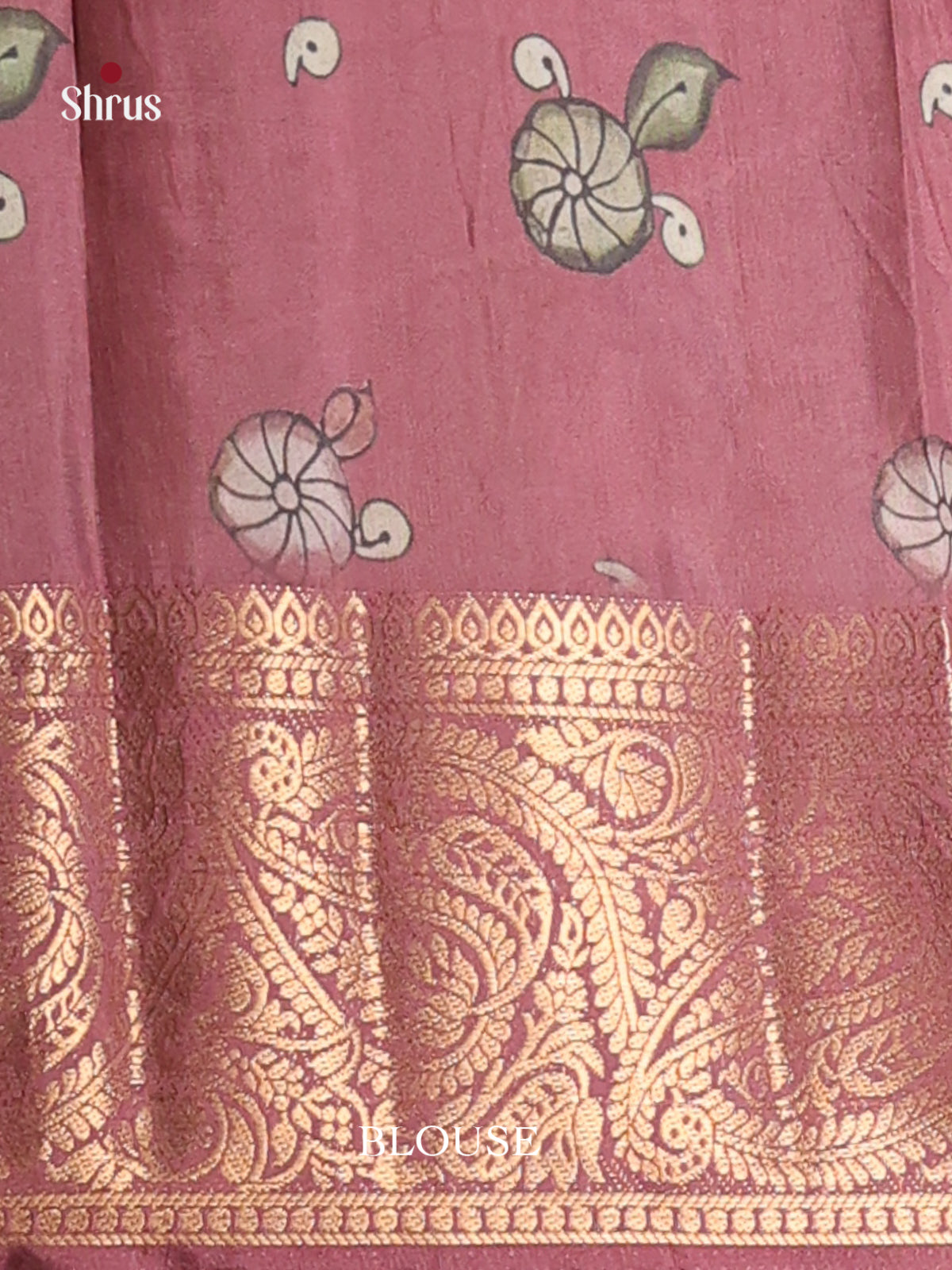 DBS24134 - Chennur-Print Saree - Shop on Shrus.com