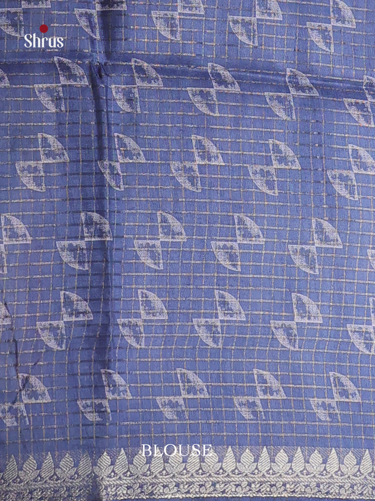 Blue - Champa semitussar Saree - Shop on Shrus.com